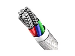 Кабель BASEUS 20W Type-C-Light.2 м (CATLGD-A02) білий - мініатюра 4