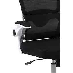 Офісне крісло GT Racer B-5880 White/Black [125609] - мініатюра 6