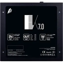 Блок живлення 1stPlayer PS-700FK (FK-700-BK-EU) [140553] - мініатюра 6