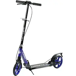Самокат Skyper Turbo 80-105х46.5х13.6 см Чорно-синій 000283569
