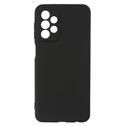 Чехол-накладка для смартфона Samsung Galaxy A23 4G (A235)/A23 5G (A236) противоударный, силиконовый, термополиуретановый (ТПУ), с защитой камеры и корпуса, черный, защита всего корпуса, ArmorStandart (ARM61648)