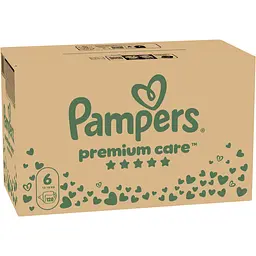 Набір підгузок Pampers Premium Care 6 (13-18 кг) 128 шт. - мініатюра 2