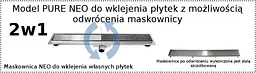 Душовий канал Rea Pure Neo 50 см REA-G0090 - мініатюра 11