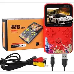 Портативна ігрова консоль ретро геймінг 500 ігор в 1 Handheld Game Boy G 620 8915 червоний - мініатюра 1