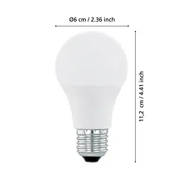 Лампа напівпровідникова Eglo LM_LED_E27 110175 - мініатюра 2