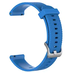 Ремінець силіконовий 20 мм для Samsung Galaxy Watch 42/3 41 мм/Active/Active 2 BeWatch GT Синій (1011418) - мініатюра 3