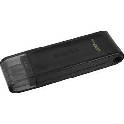 Флеш-накопичувач Kingston 128Gb Type-C DataTraveler 70 Black (DT70/128GB) - мініатюра 1