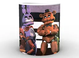 Кружка GeekLand Five Nights At Freddys П'ять ночей з Фредді постер FN.02.004 - мініатюра 3