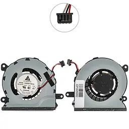 Вентилятор для ноутбука SAMSUNG Chromebook XE550CC (BA31-00126A BA31-00126B KSB06105HA-K102) (Кулер)
