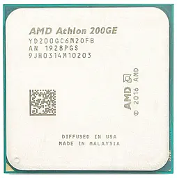 Процесор AMD Athlon 200GE (YD200GC6M2OFB) (Socket AM4, 4T, 3.2 ГГц, Tray) Б/в