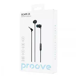 Навушники Proove Scape J1 (3.5mm) black (WESJ10000801) - мініатюра 2