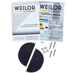 Витяжка повновбудована WEILOR PBS 72650 GLASS BL 1250 LED Strip - мініатюра 9