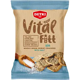 Крекеры Detki Vital Fitt с солью 100 г