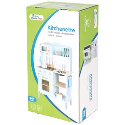Міні-кухня New Classic Toys Модерн з електроплитою синя (11065) - мініатюра 4