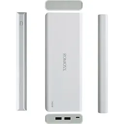 Павербанк Romoss White 20 000 mAh / 22.5 Вт (PPH80-611-1121H) - мініатюра 6