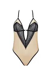 Еротичне боді Casmir Denerys Body S/M бежевий - мініатюра 3