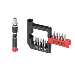Викрутка з прецизійними насадками 21 штука INTERTOOL VT-3339 - мініатюра 3