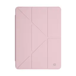 Чохол-книжка для планшета Apple iPad Pro 11 (2020)/Pro 11 (2021)/Pro 11 (2022) A2435/A2761/A2762, Y-Type PEN, рожевий, магнітний, з тримачем для стилуса, протиударний, обкладинка з функцією підставки, екошкіра + ТПУ
