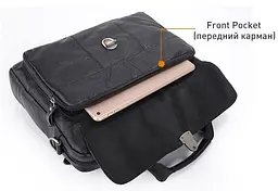 Чоловічий шкіряний портфель Vintage 24х35х7 см sum0014942 - мініатюра 6