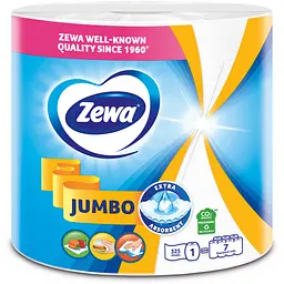 Паперові рушники Zewa Jumbo двошарові 1 рулон - мініатюра 2
