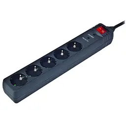 Мережевий фільтр EnerGenie SPG5-C-15, 5 розеток, 4.5 м (SPG5-C-15)