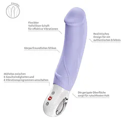 Вібратор для точки G Fun Factory BIG BOSS Purple, дуже потужний, 23,5 см - мініатюра 8
