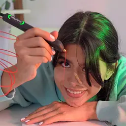 3D-ручка 3Doodler Flow для професійного користування синя (FLOW-INTL) - мініатюра 8