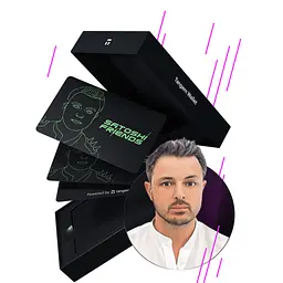 Криптогаманець Tangem 2.0 Satoshi Friends Wallet набір з 3 карток (TG-SATOSHI) - мініатюра 2