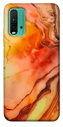 Чохол Demsky Червоний корал мармур для Xiaomi Redmi Note 9 4G/Redmi 9 Power/Redmi 9T