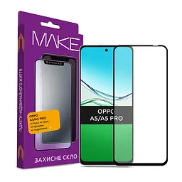 Захисне скло MAKE Oppo A5/A5 Pro