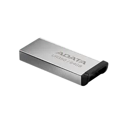 Флеш-накопичувач ADATA USB 3.2 UR 350 64Gb Сріблястий/чорний - мініатюра 3