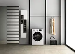 Пральна машина Whirlpool фронтальна 10 кг 1400 A+++ 60 см дисплей пара інвертор люк чорний білий - мініатюра 2