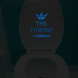 Наклейка люмінесцентна "The throne" - 21*9,5 см