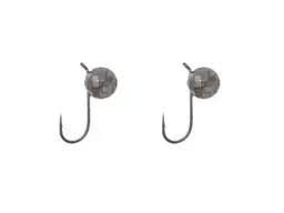 Мормишка FISHING ROI вольфрам Диско з вушком 4мм 0,65г black nickle