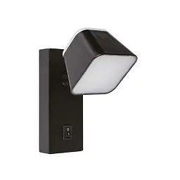 Світильник настінний Violux CROCUS-S 8W 4200K 560Lm IP20 чорний ( 550111 )