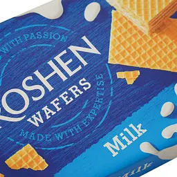 Вафлі Roshen Wafers Молоко 216 г (781666) - мініатюра 3