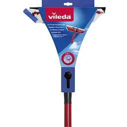 Швабра Vileda 2 в 1 для миття вікон (5010121002390) - мініатюра 1