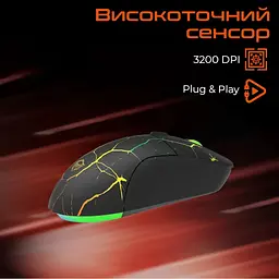 Мишка Meetion M930 USB Black (MT-M930_V23-A) - мініатюра 3
