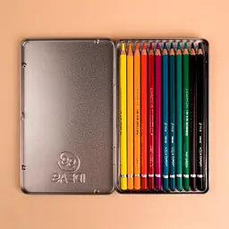 Набір олівців акварельних 99IDEAS "Aqua Expert" 12 кольорів, Rich Set, металева коробка, 99AE-12RICH - мініатюра 4