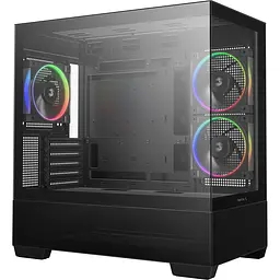 Корпус Deepcool CG380 3F Без БЖ Black (R-CG380-BKAGM3-G) - мініатюра 2