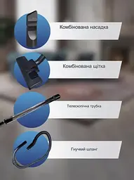 Потужний побутовий пилосос XPRO SK-13005 (45274-SK-13005_2503) - мініатюра 4