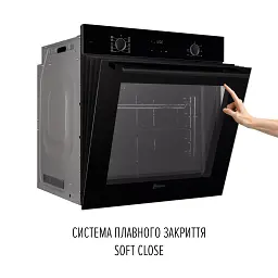 Духова шафа електрична Perfelli Perla 6D10I Nero - мініатюра 4