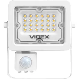Світлодіодний прожектор Videx F2e 20W 5000K з датчиком руху і освітленості (VL-F2e205W-S) [144827] - мініатюра 3