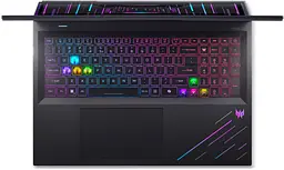 Ноутбук Acer 18 Predator Helios 18 PH18-73 WQUXGA IPS/U9-275HX/64GB/2TB/RTX 5090 24GB/Linux/Black (NH.QVXEU.003) - мініатюра 4