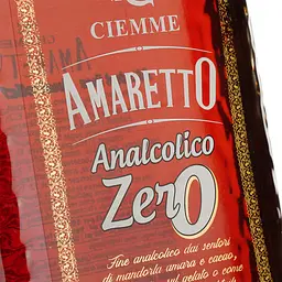 Лікер безалкогольний Ciemme Amaretto Zero 0.7 л - мініатюра 3