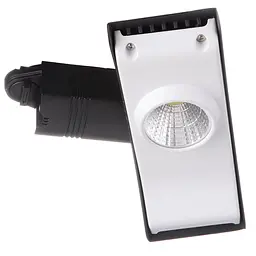 Світильник трековий поворотний LED 403/20W CW COB WH/BK Brille 32-037 - мініатюра 2