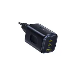 Сітчасте зарядне пристрій Baseus PicoGo AE11 Fast Charger 2C+U 67W чорний E0121200