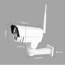 Wifi камера вулична поворотна PTZ з 5Х наближенням Boavision B989W, 5 мегапікселів (100652) - мініатюра 8