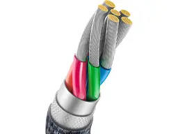 Кабель USB Type-C BASEUS Crystal Shine Series Fast Charging Data Cable USB to Type-C 100W 1.2m Black (CAJY000401) - мініатюра 3