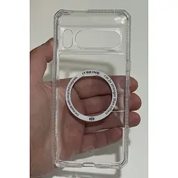 Оригінальний протиударний чохол Itskins Ultra Hybrid MagSafe для Google Pixel 8 Pro (6.7") прозрачный - мініатюра 5